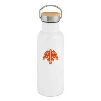 Pedstatt Logo 01 - Thermosflasche mit Bambusdeckel