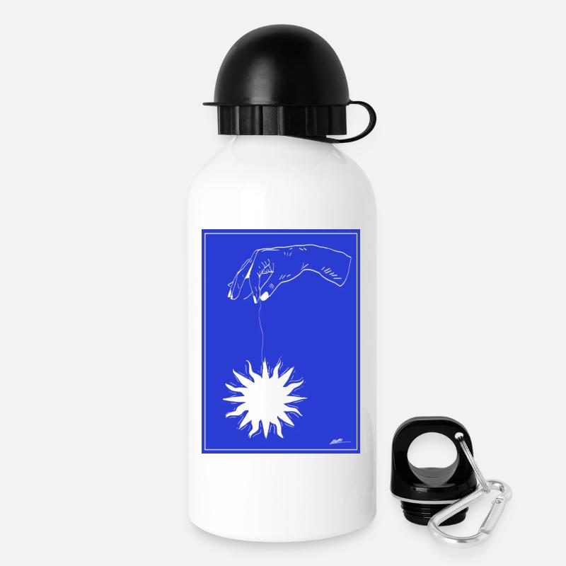 shine - Drinks Bottle with Lid 500 ml - white