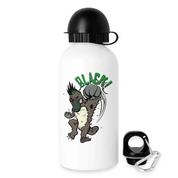 Fighting platypus - Drinks Bottle with Lid 500 ml - white - Right