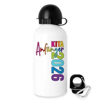 Débutants en crèche 2026 - Gourde avec bouchon 500 ml - blanc - Droite