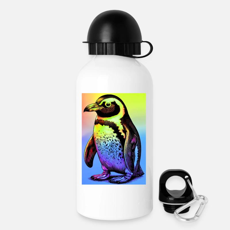 penguin - Drinks Bottle with Lid 500 ml - white
