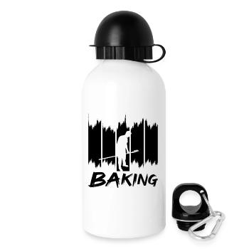 Bake - Drinks Bottle with Lid 500 ml - white - Right