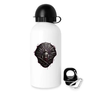 Knight's Shield of Blade Variety - Drinks Bottle with Lid 500 ml - white - Right