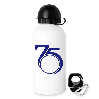 75 Paris - Gourde avec bouchon 500 ml - blanc - Droite