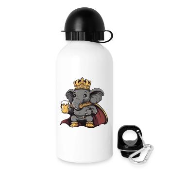 Elephant Beer King - Drinks Bottle with Lid 500 ml - white - Right