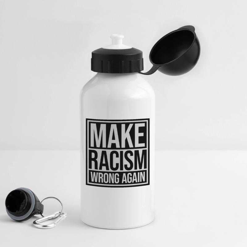 make racism wrong again Drinks Bottle with Lid 500 ml
