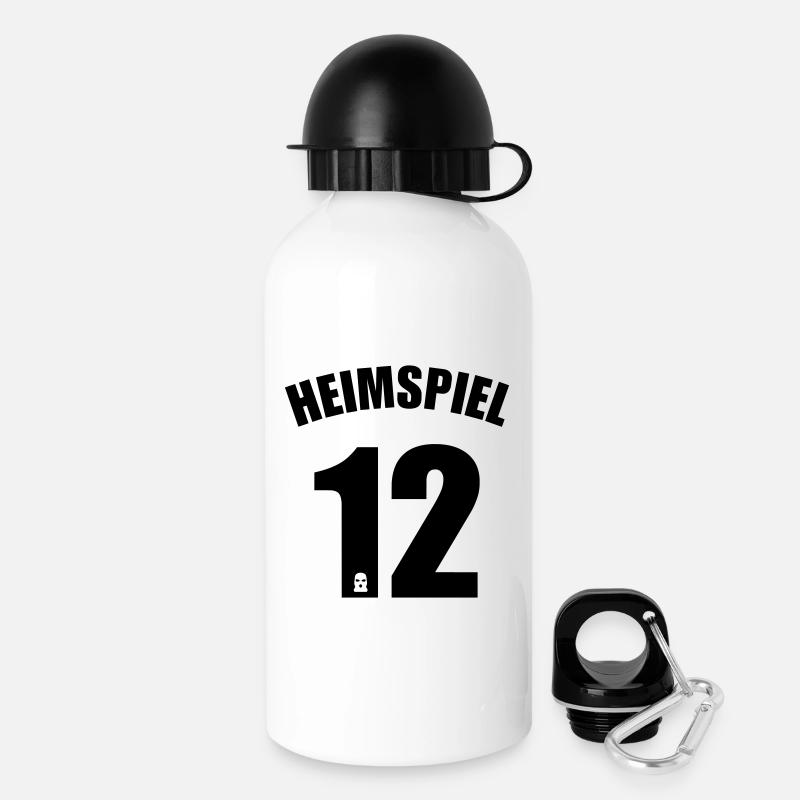Home game - Drinks Bottle with Lid 500 ml - white