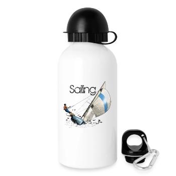 sailing - Gourde avec bouchon 500 ml - blanc - Droite