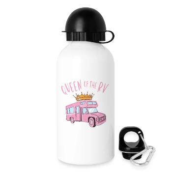 Queen of the Camper - Drinks Bottle with Lid 500 ml - white - Right