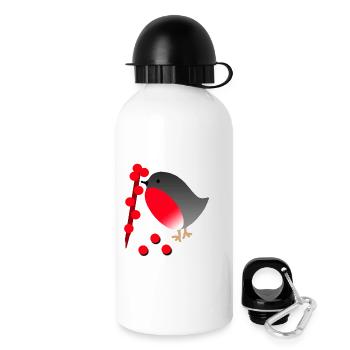 robin - Drinks Bottle with Lid 500 ml - white - Right