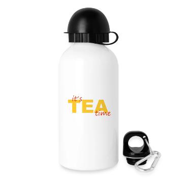 TEA TIME - Trinkflasche mit Deckel 500 ml - Weiß - Rechts