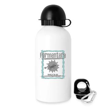 Formentera Sun Island Design - Gourde avec bouchon 500 ml - blanc - Droite