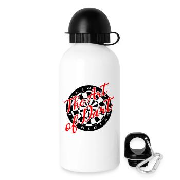 Darts Art Dart Dartboard 180 - Drinks Bottle with Lid 500 ml - white - Right