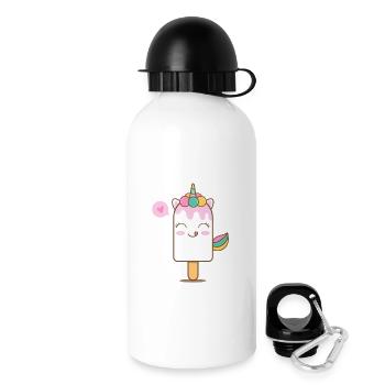 Unicorn Enchanted Popsicle - Drinks Bottle with Lid 500 ml - white - Right