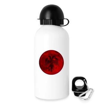 Albanian world - Drinks Bottle with Lid 500 ml - white - Right