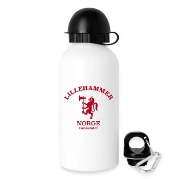 LILLEHAMMER Norvège Norvège Norge - Gourde avec bouchon 500 ml - blanc - Droite