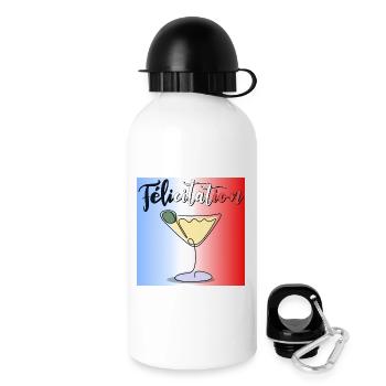 Aperitif - Congratulations - France Cocktail - Drinks Bottle with Lid 500 ml - white - Right