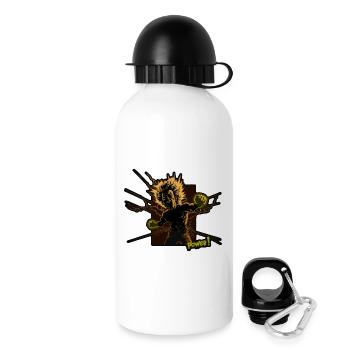 Heroic Electric Power - Power Man - Drinks Bottle with Lid 500 ml - white - Right
