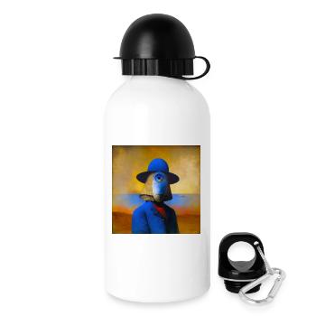 Surreal 01 - Drinks Bottle with Lid 500 ml - white - Right