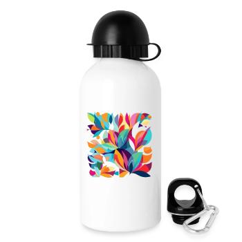 Flower Dance - Drinks Bottle with Lid 500 ml - white - Right