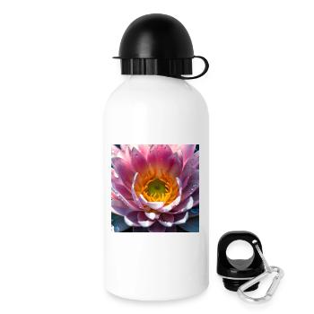 Water lily - Drinks Bottle with Lid 500 ml - white - Right