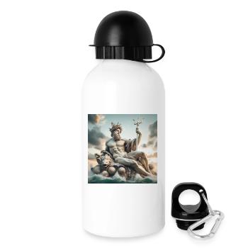 Poseidon - Trinkflasche mit Deckel 500 ml - Weiß - Rechts