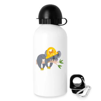 OURS KOALA ARTISANAL - Gourde avec bouchon 500 ml - blanc - Droite