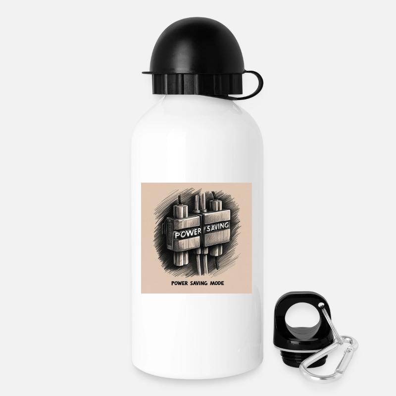 Sleep - Drinks Bottle with Lid 500 ml - white