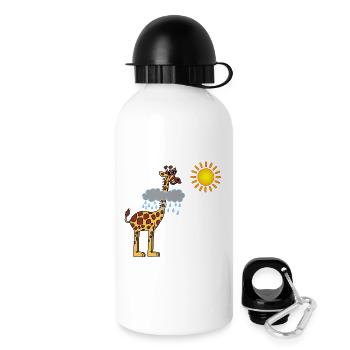 In search of the sun - Drinks Bottle with Lid 500 ml - white - Right