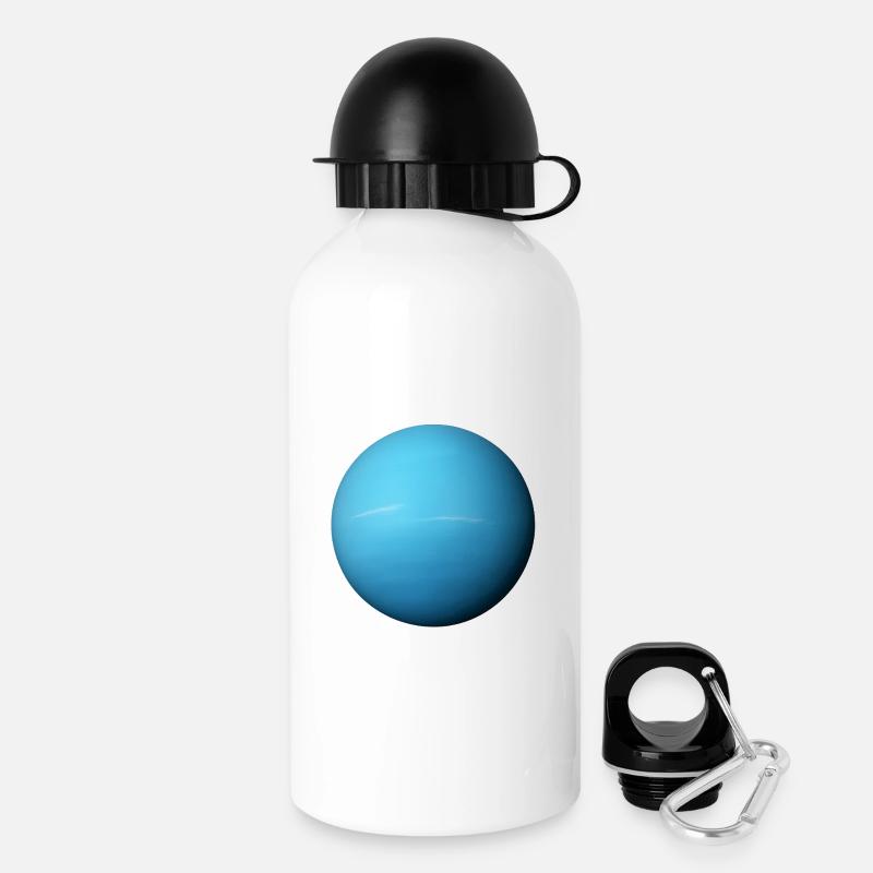 Uranus - Planète Uranus - Gourde avec bouchon 500 ml - blanc