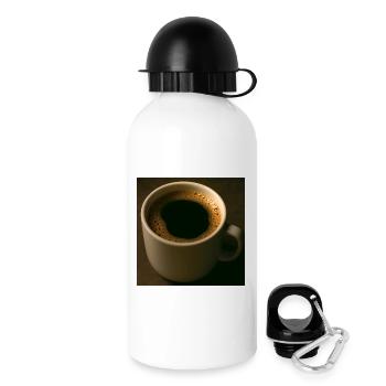 A cup of black coffee - Drinks Bottle with Lid 500 ml - white - Right