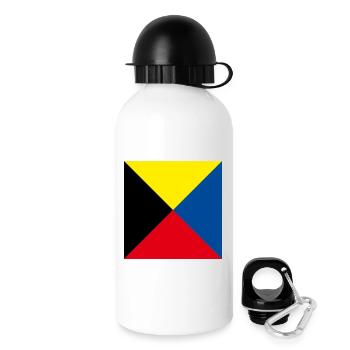 I_Require_A_Tug_Flag - Drinks Bottle with Lid 500 ml - white - Right