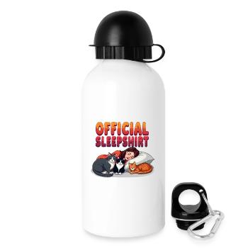 Chemise de nuit officielle Cats - Gourde avec bouchon 500 ml - blanc - Droite