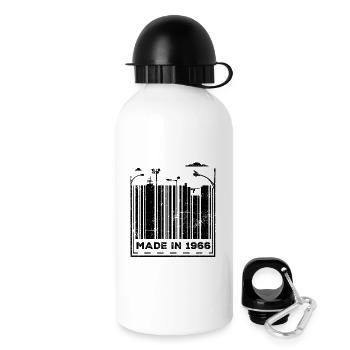 Vintage 1966 - Trinkflasche mit Deckel 500 ml - Weiß - Rechts