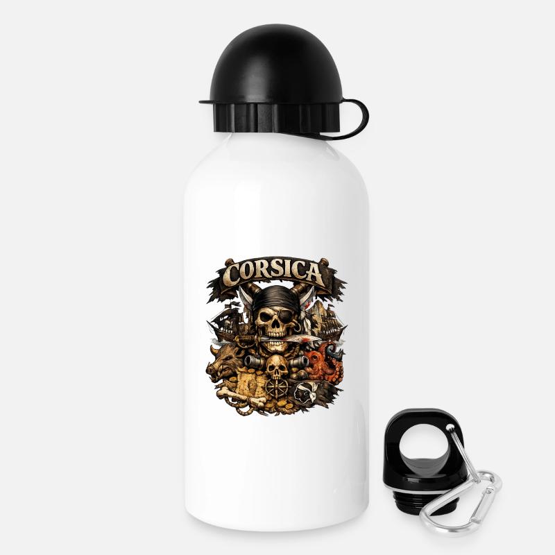 CORSICA Original - Drinks Bottle with Lid 500 ml - white