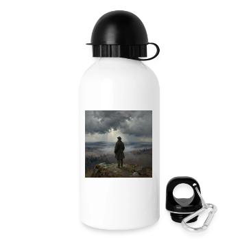 View of the Misty Mountains - Drinks Bottle with Lid 500 ml - white - Right