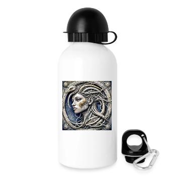 Ppatch 02 - Trinkflasche mit Deckel 500 ml - Weiß - Rechts