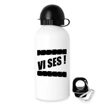 See you goodbye - Drinks Bottle with Lid 500 ml - white - Right
