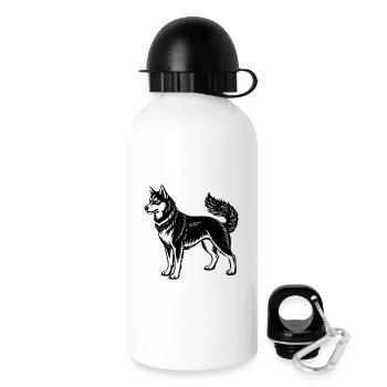 Husky - Drinks Bottle with Lid 500 ml - white - Right