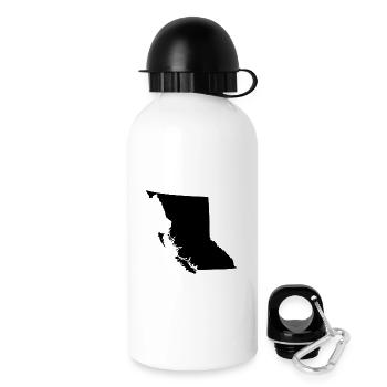 British Columbia - Drinks Bottle with Lid 500 ml - white - Right