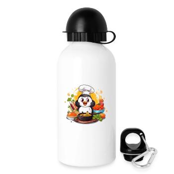 Kitchen Penguin Culinary Art - Drinks Bottle with Lid 500 ml - white - Right