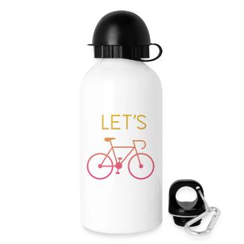 Faisons du vélo - Gourde avec bouchon 500 ml - blanc - Droite