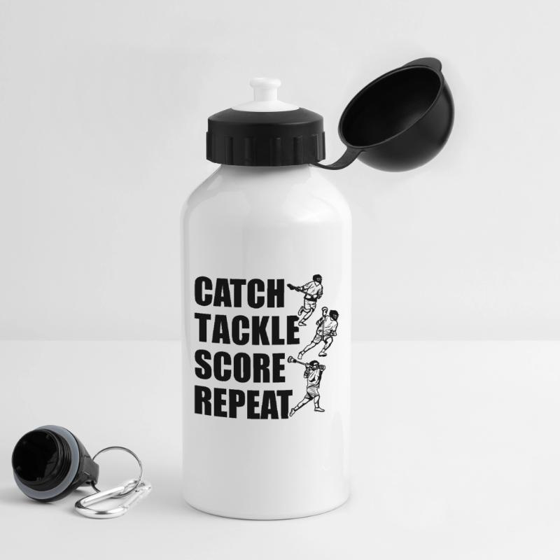 Attraper, plaquer, pointer, répéter Gourde avec bouchon 500 ml