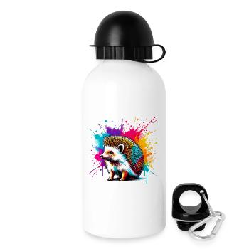 Hedgehog - Drinks Bottle with Lid 500 ml - white - Right