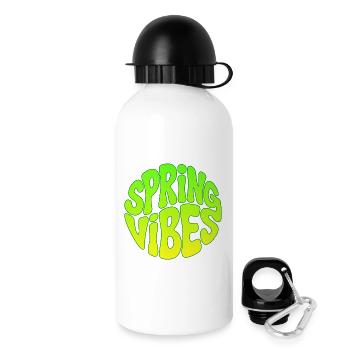 Spring vibes - Drinks Bottle with Lid 500 ml - white - Right