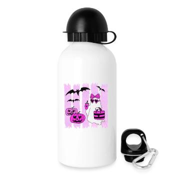 Fashion Ghost - Drinks Bottle with Lid 500 ml - white - Right