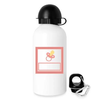 Personnalisez votre propre modèle de bébé - Gourde avec bouchon 500 ml - blanc - Droite