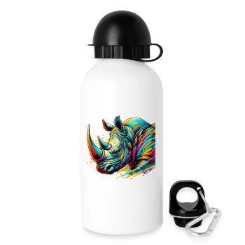 Rhinoceros - Drinks Bottle with Lid 500 ml - white - Right