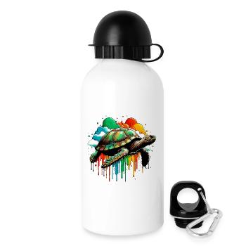 Turtle - Drinks Bottle with Lid 500 ml - white - Right
