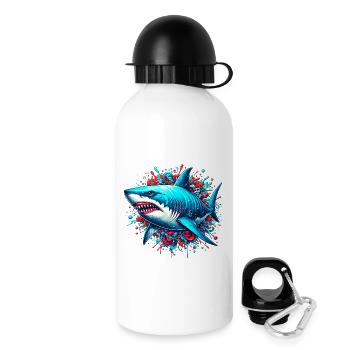 Hai - Trinkflasche mit Deckel 500 ml - Weiß - Rechts